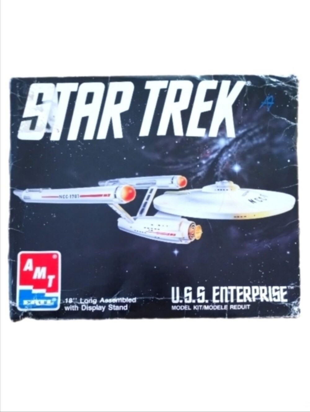 1989 AMT Star Trek U.S.S. Enterprise Model Kit